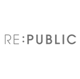 re public logo B&W